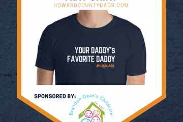 Howard County Dads shirt sold on Etsy - Your Daddy's Favorite Daddy, Giveaway