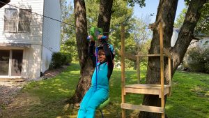 backyard zip line